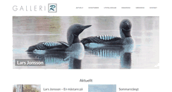 Desktop Screenshot of gallerir.se